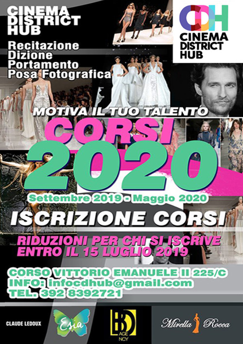 Locandina Corsi CDH 2020